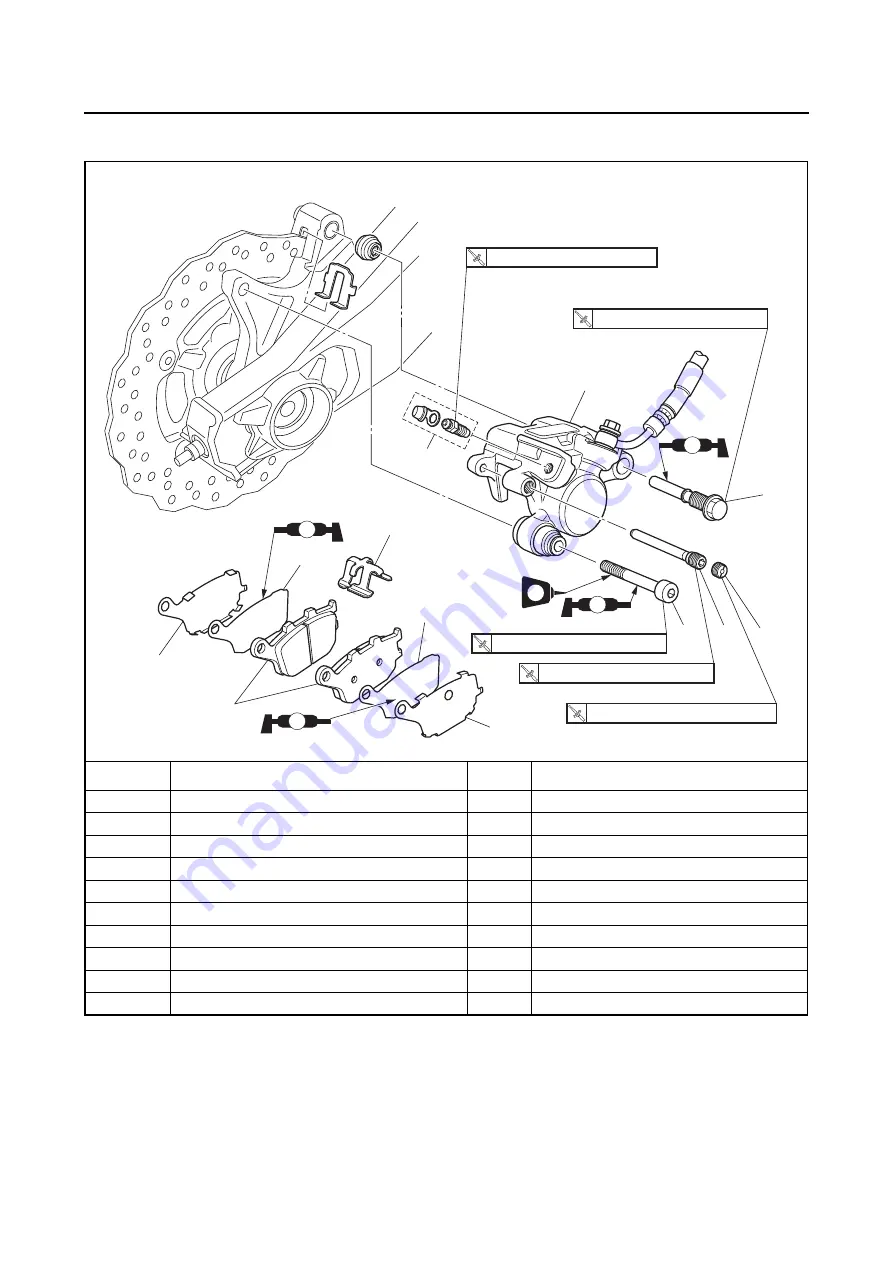 Yamaha 2014 MT-07 Service Manual Download Page 204