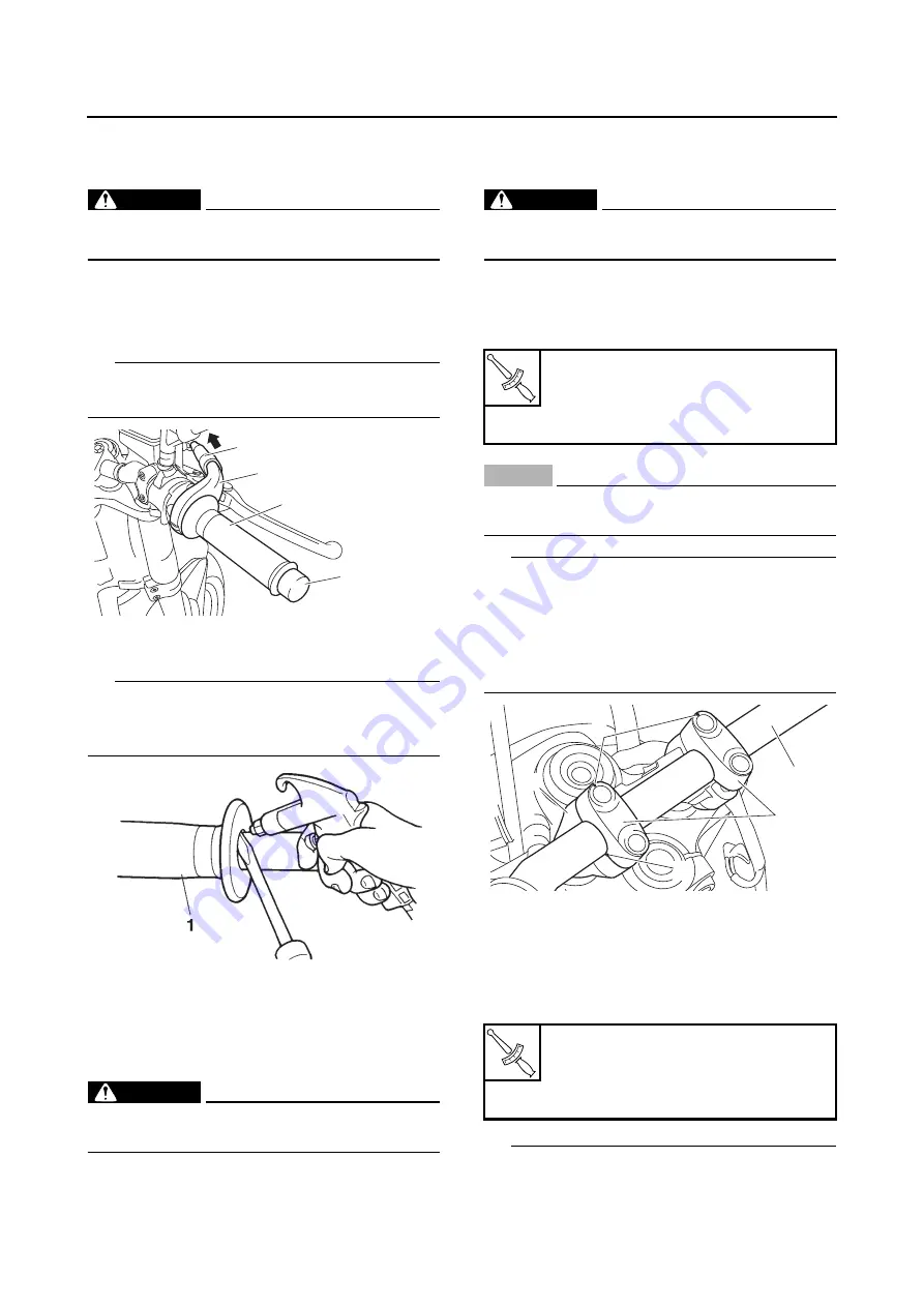 Yamaha 2014 MT-07 Service Manual Download Page 227