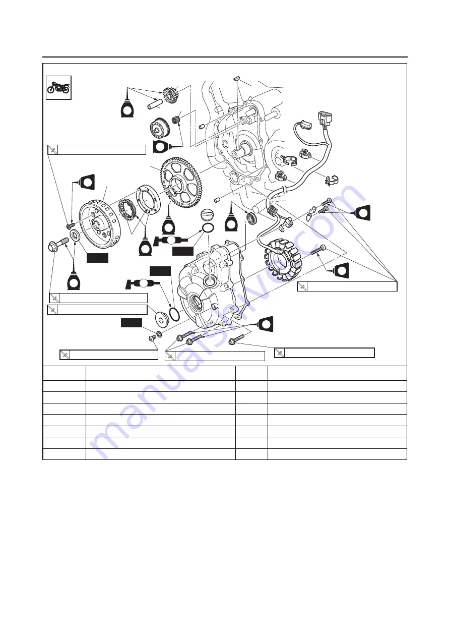 Yamaha 2014 MT-07 Service Manual Download Page 306