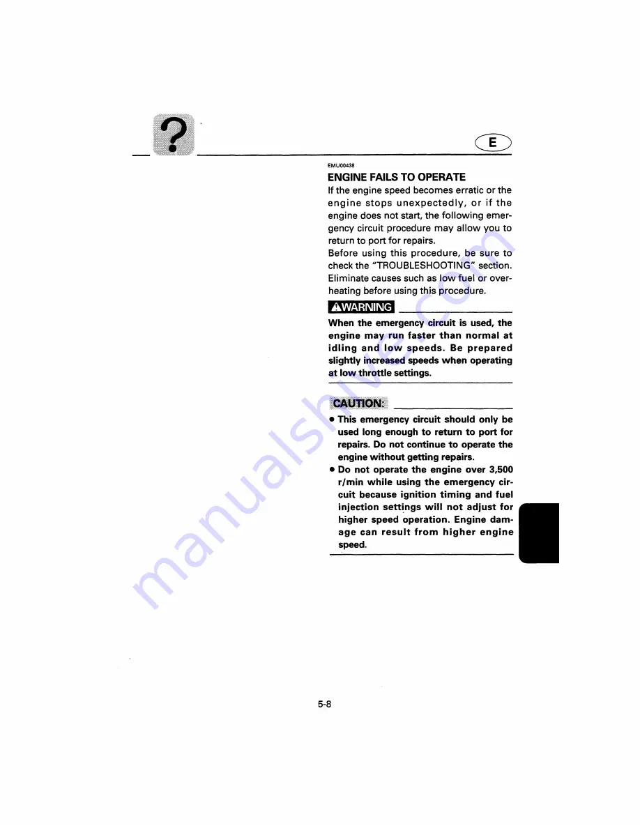 Yamaha 225X Owner'S Manual Download Page 109