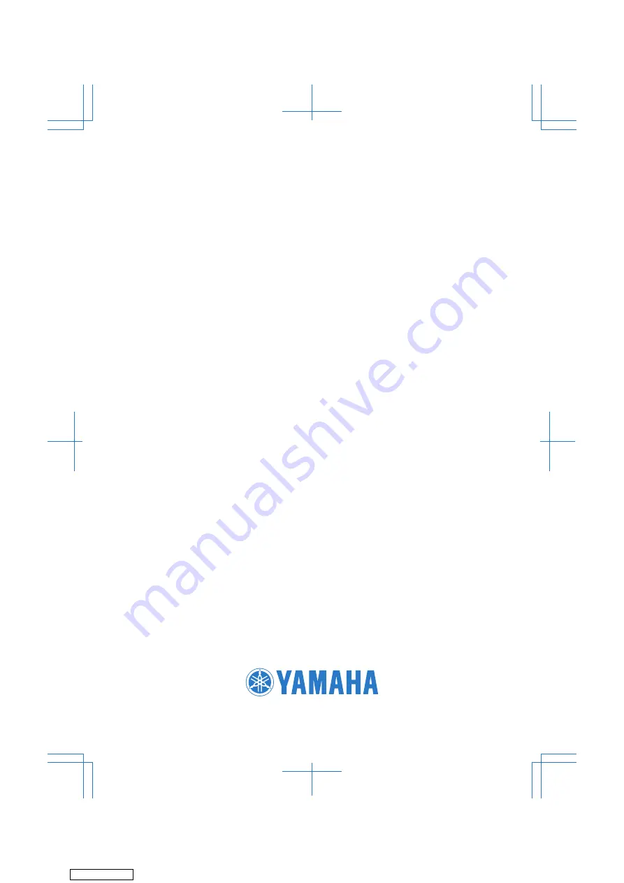 Yamaha 255XD 2021 Owner'S/Operator'S Manual Download Page 164