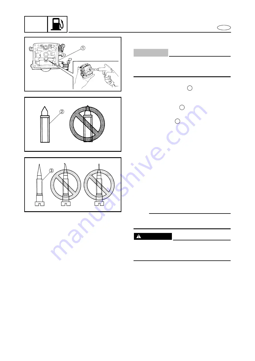 Yamaha 25BMH Service Manual Download Page 176