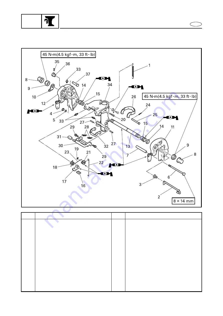 Yamaha 25BMH Service Manual Download Page 376