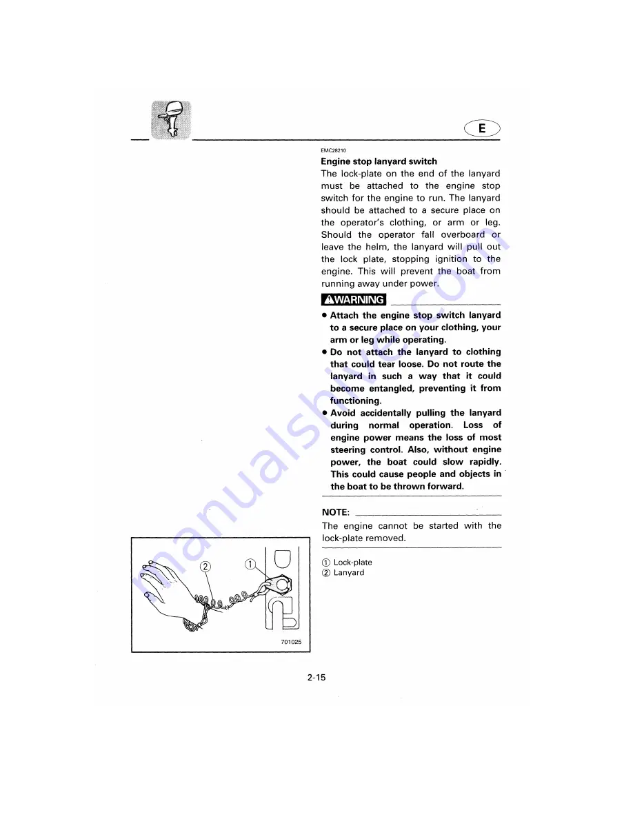 Yamaha 40W Owner'S Manual Download Page 38