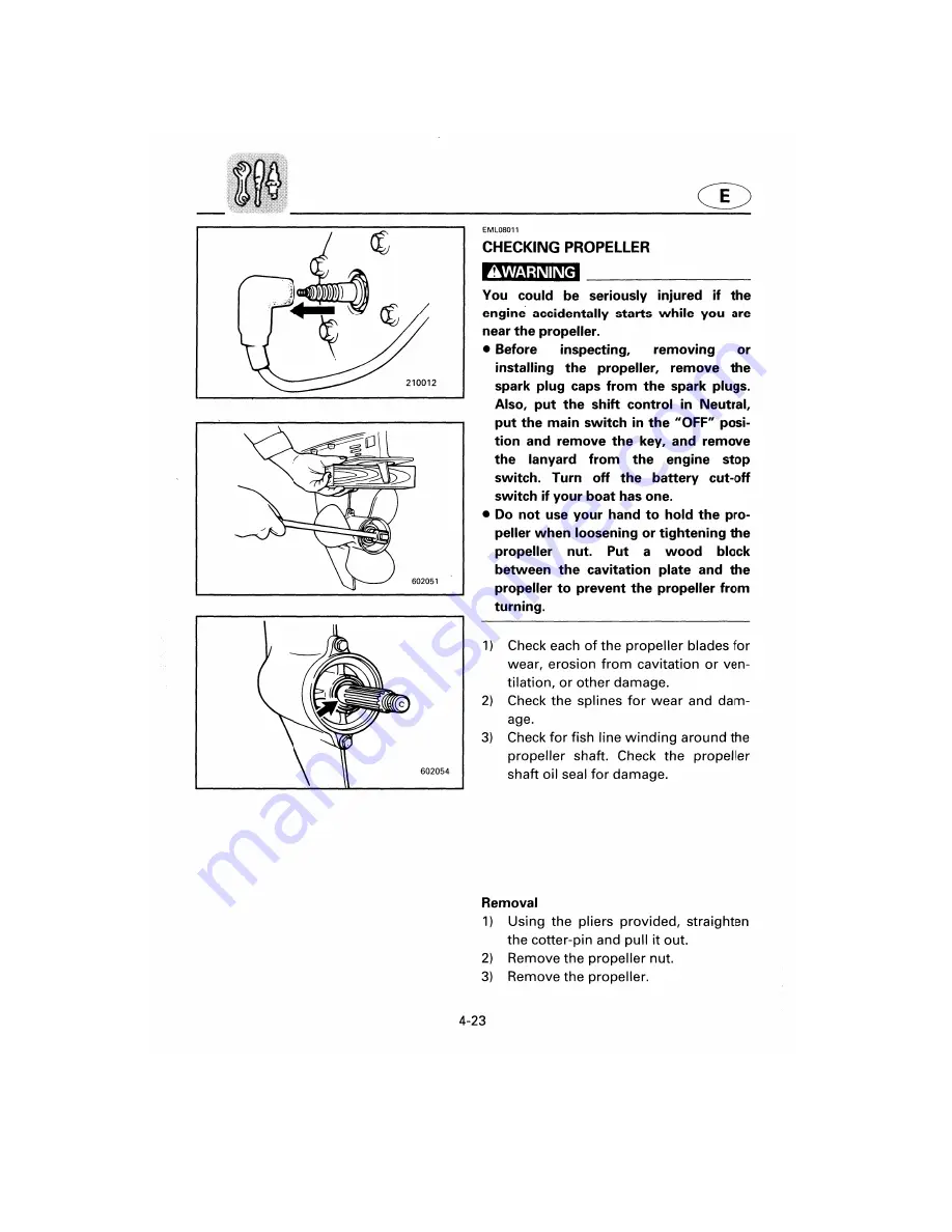 Yamaha 40W Owner'S Manual Download Page 112