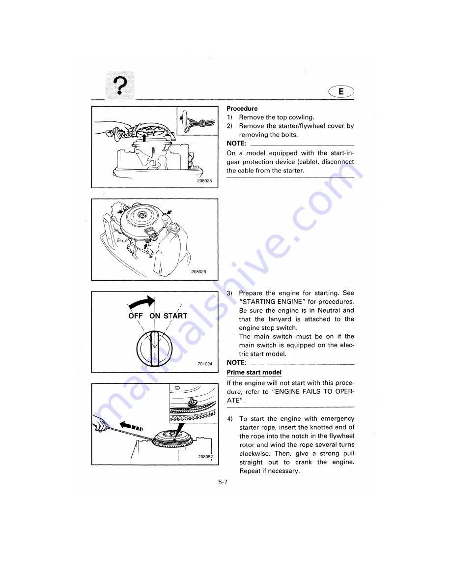 Yamaha 40W Owner'S Manual Download Page 128