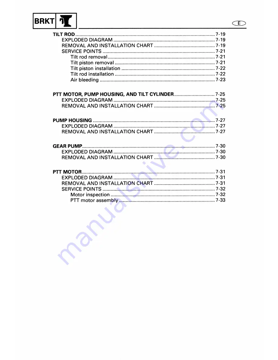 Yamaha 40X Service Manual Download Page 256