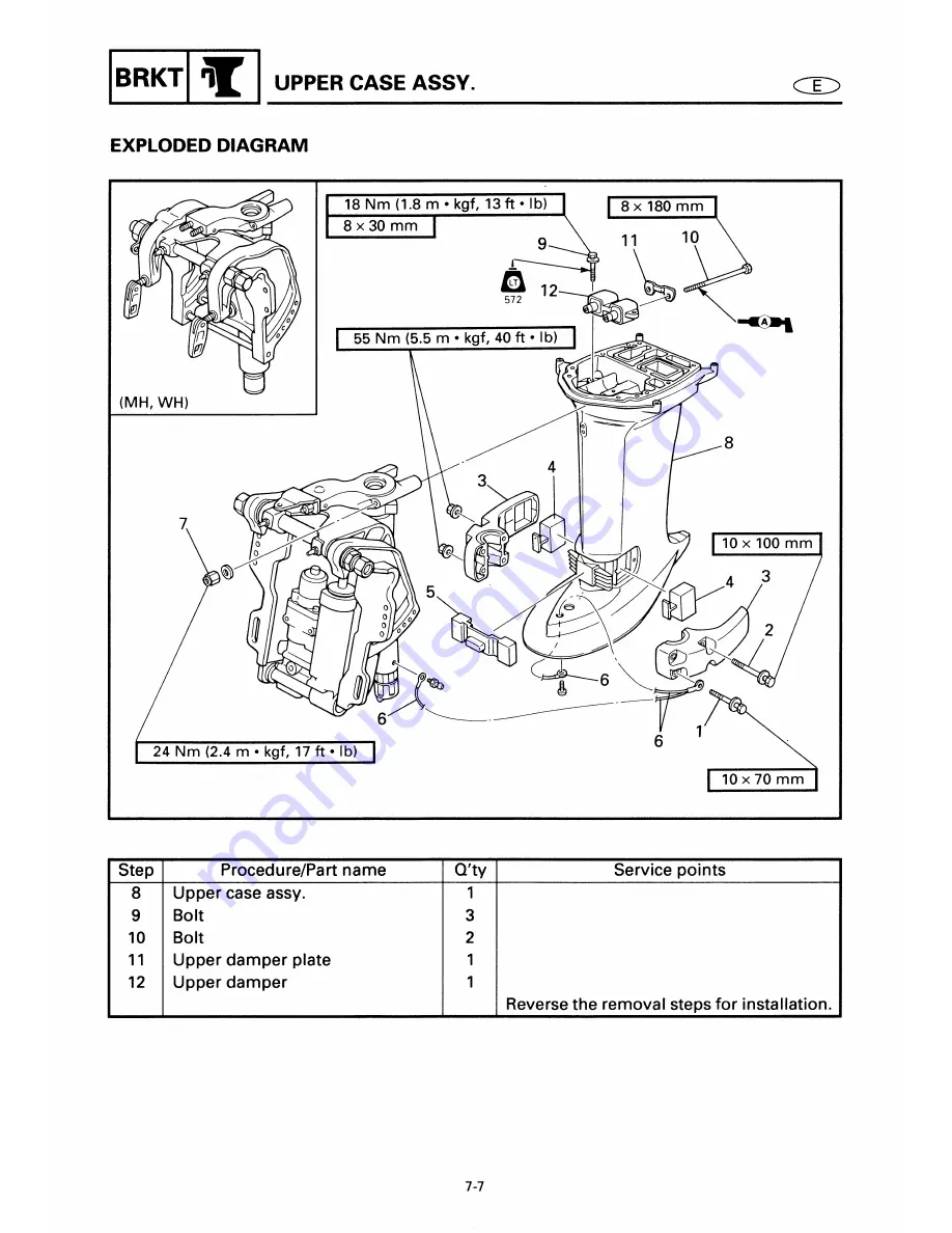 Yamaha 40X Service Manual Download Page 272