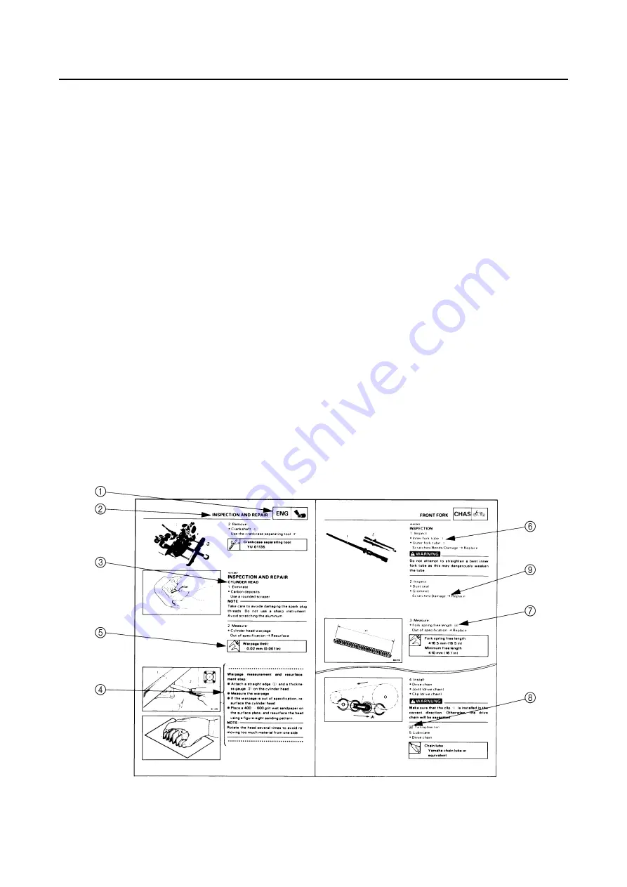 Yamaha 4XEF Supplementary Service Manual Download Page 5