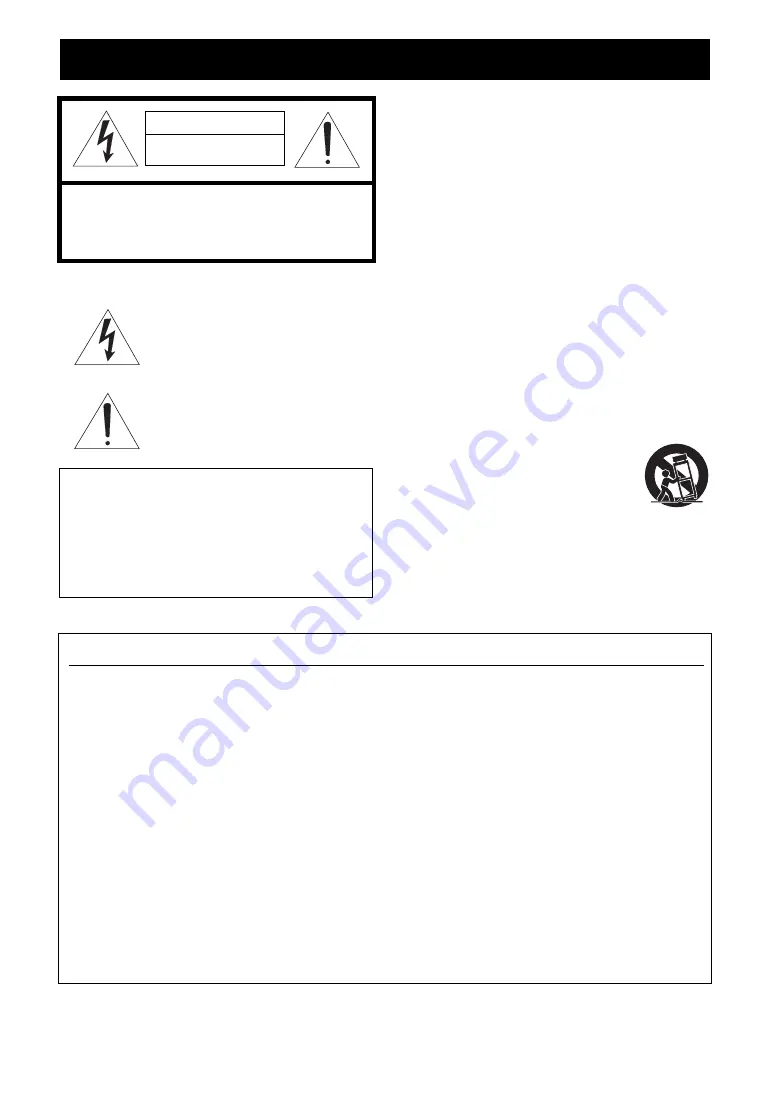 Yamaha 6260 - HTR AV Receiver Owner'S Manual Download Page 3