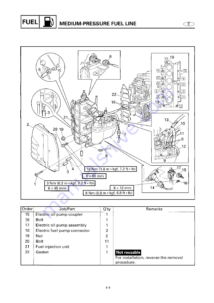 Yamaha 6G6 Service Manual Download Page 62