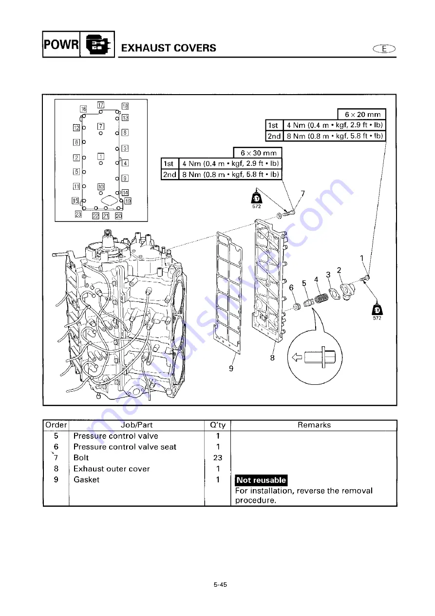 Yamaha 6G6 Service Manual Download Page 161