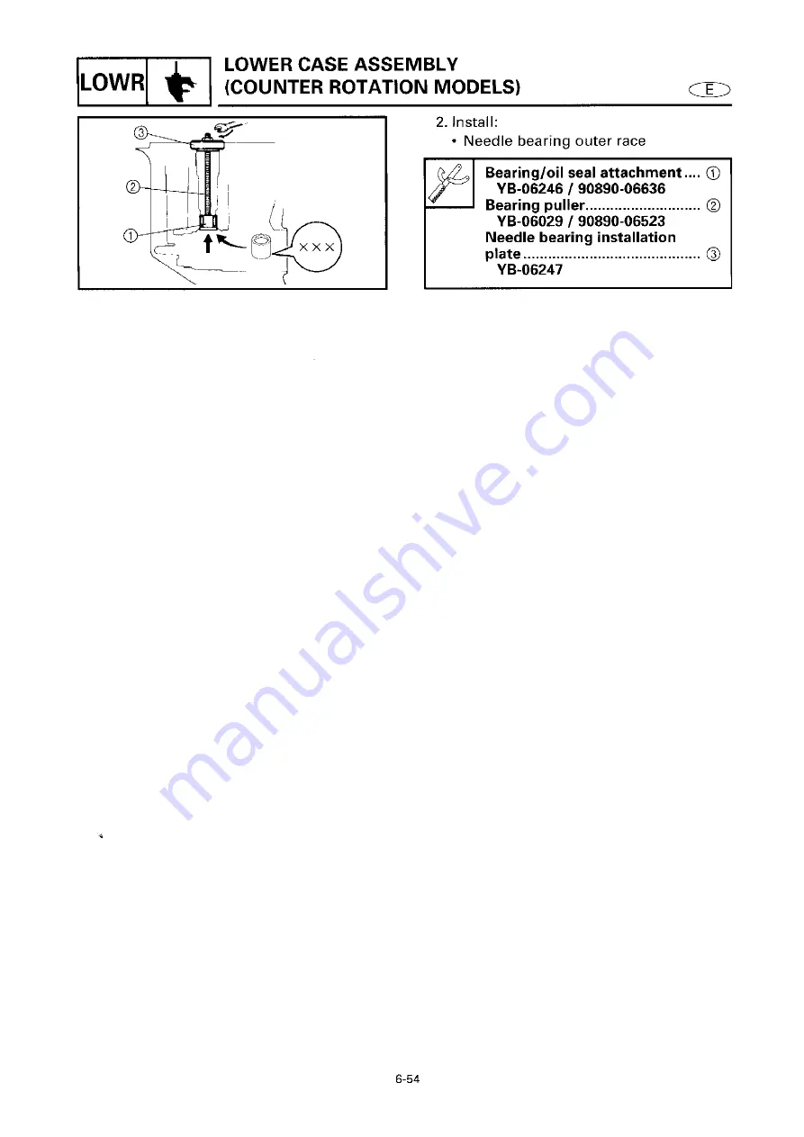 Yamaha 6G6 Service Manual Download Page 237