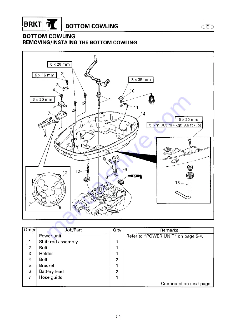 Yamaha 6G6 Service Manual Download Page 275