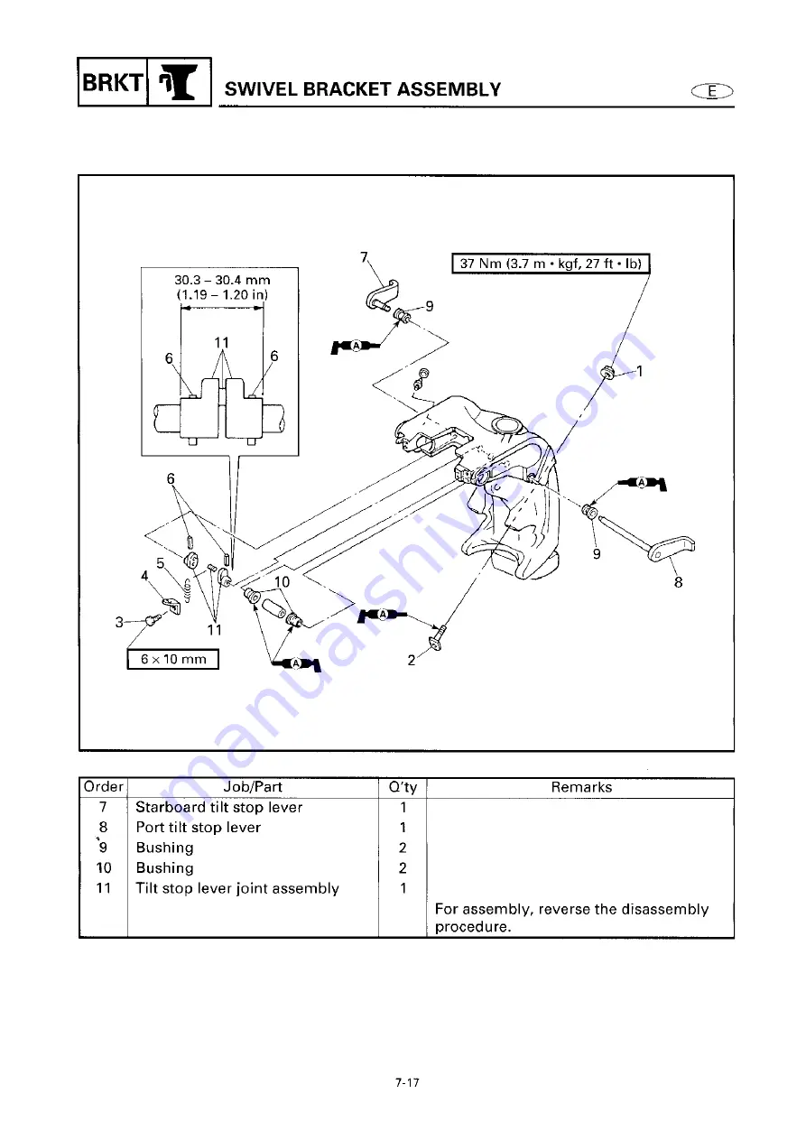 Yamaha 6G6 Service Manual Download Page 291