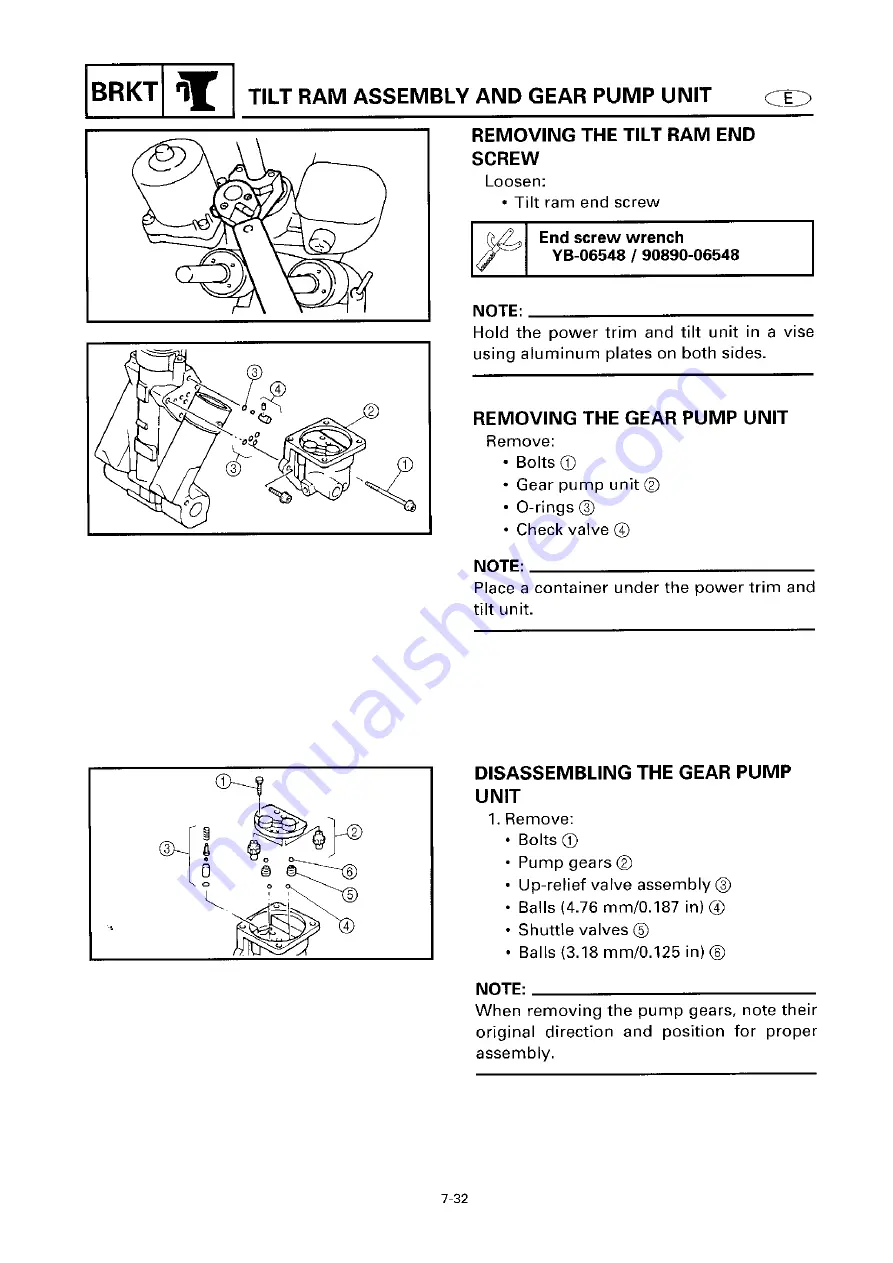 Yamaha 6G6 Service Manual Download Page 306