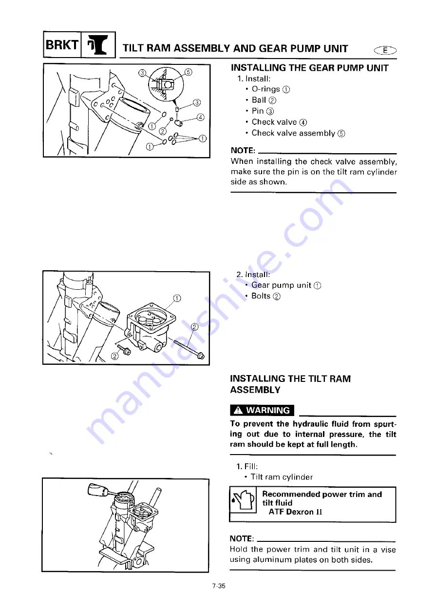 Yamaha 6G6 Service Manual Download Page 309