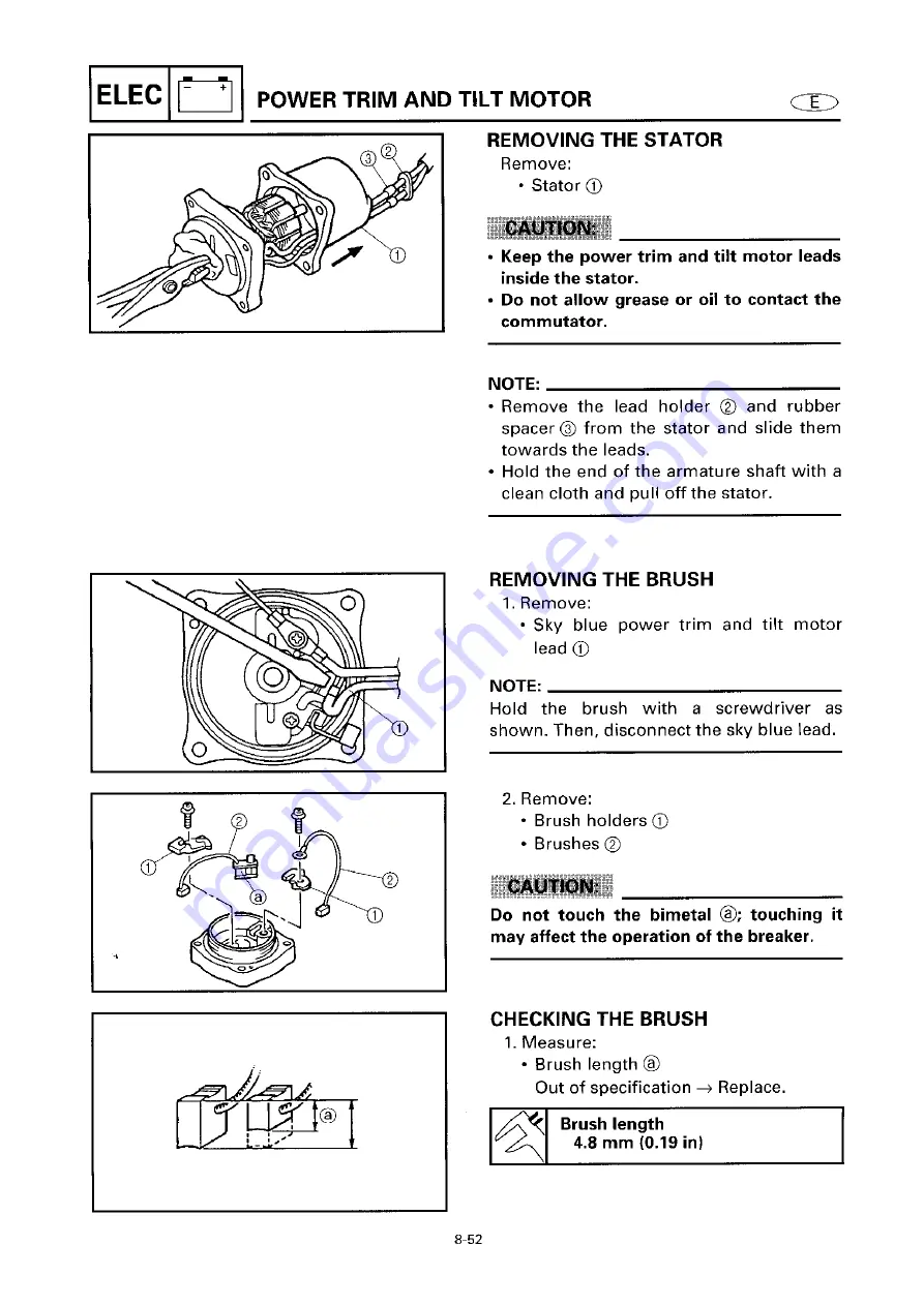 Yamaha 6G6 Service Manual Download Page 370