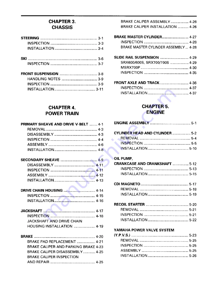 Yamaha 8DE Service Manual Download Page 6