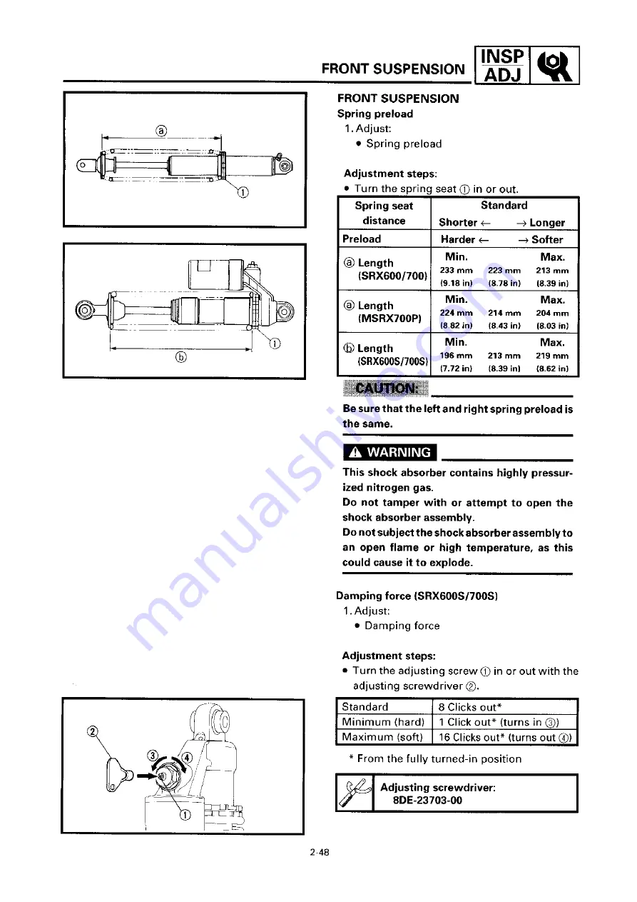 Yamaha 8DE Скачать руководство пользователя страница 62