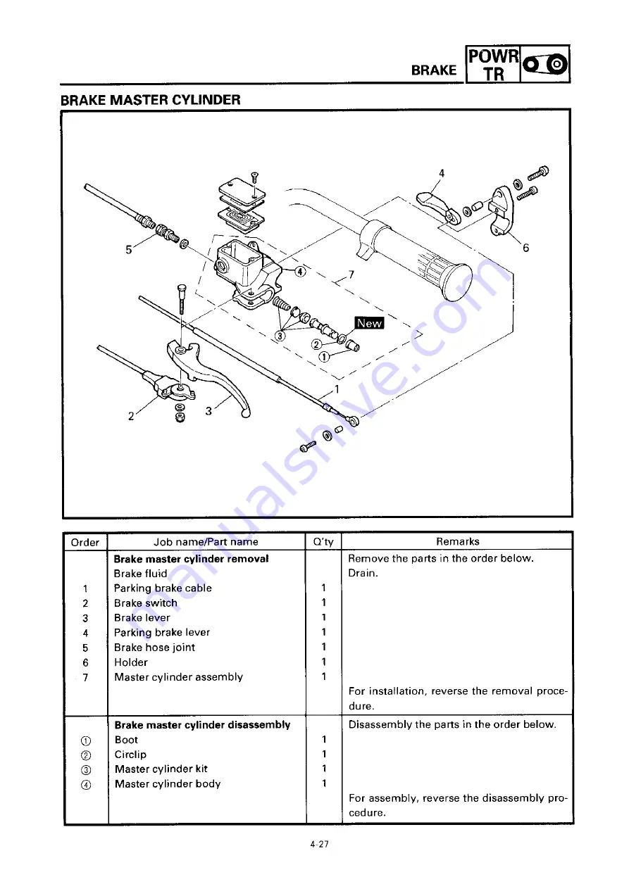 Yamaha 8DE Service Manual Download Page 104