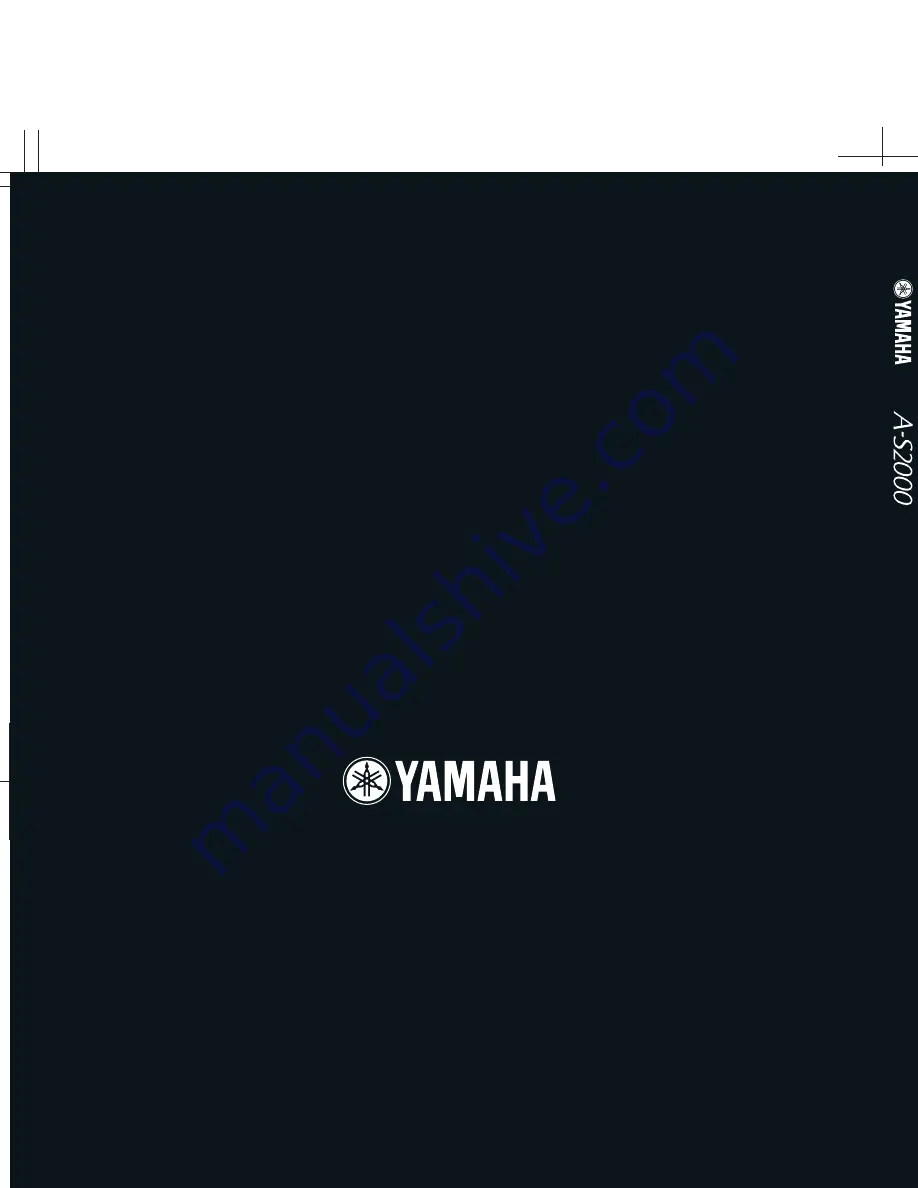 Yamaha A-S2000 - Amplifier Скачать руководство пользователя страница 194