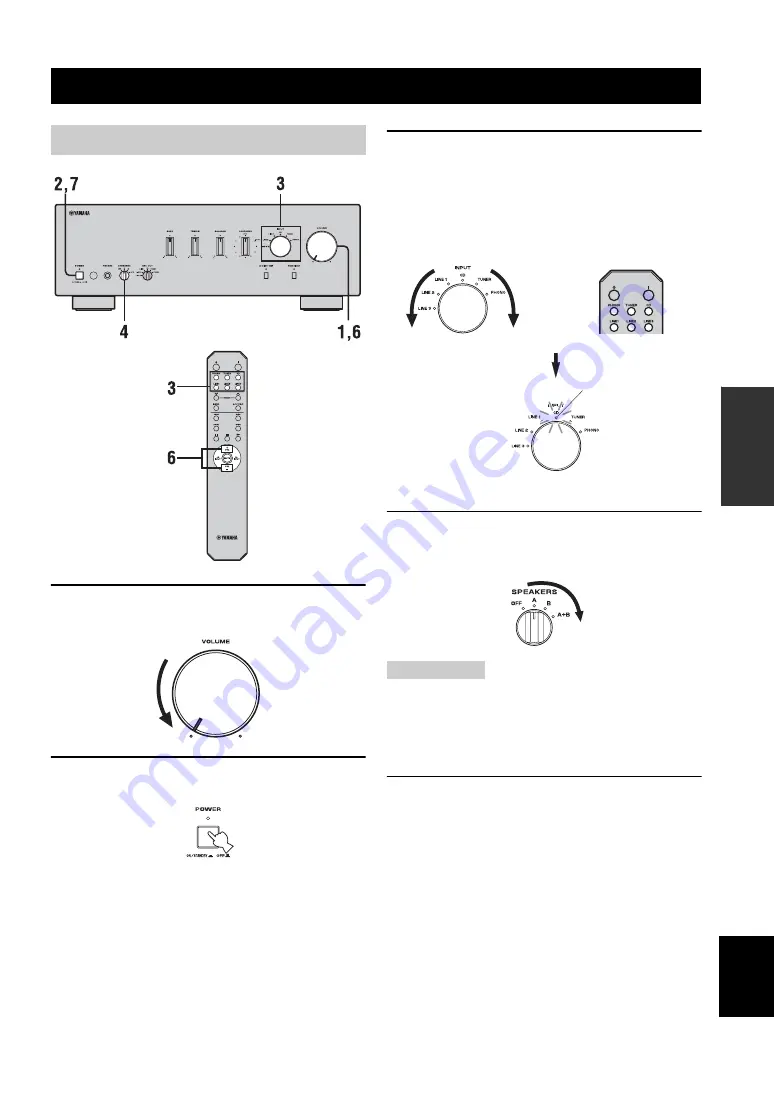 Yamaha A-S700 - Amplifier Скачать руководство пользователя страница 119