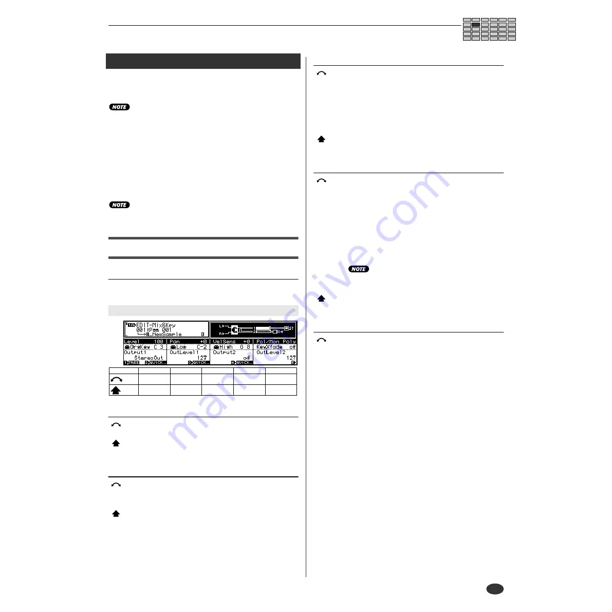 Yamaha A4000 Owner'S Manual Download Page 127