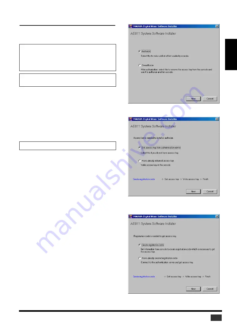 Yamaha Add-On Effects Manual Download Page 5