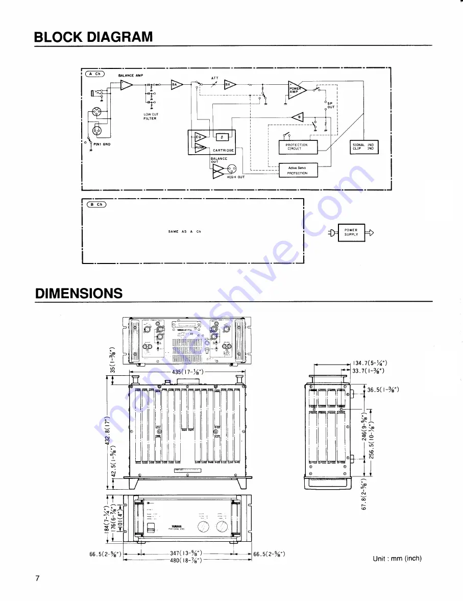 Yamaha AST-P2602 Operating Manual Download Page 8