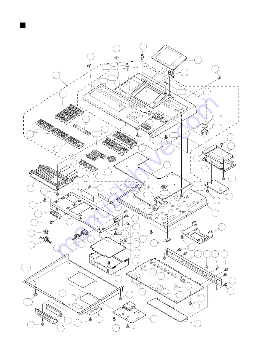 Yamaha AW2816 Service Manual Download Page 88