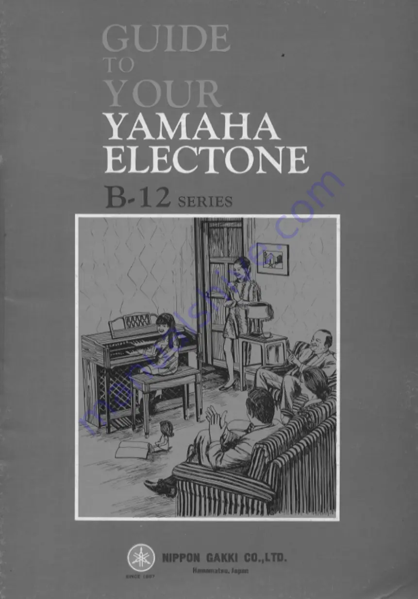 Yamaha B-12 Playing Manual Download Page 1