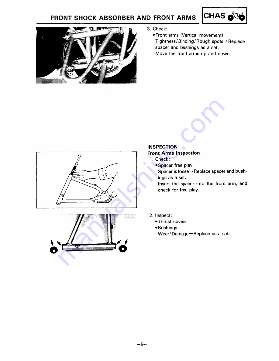 Yamaha BANSHEE YFZ350 Service Manual Download Page 34