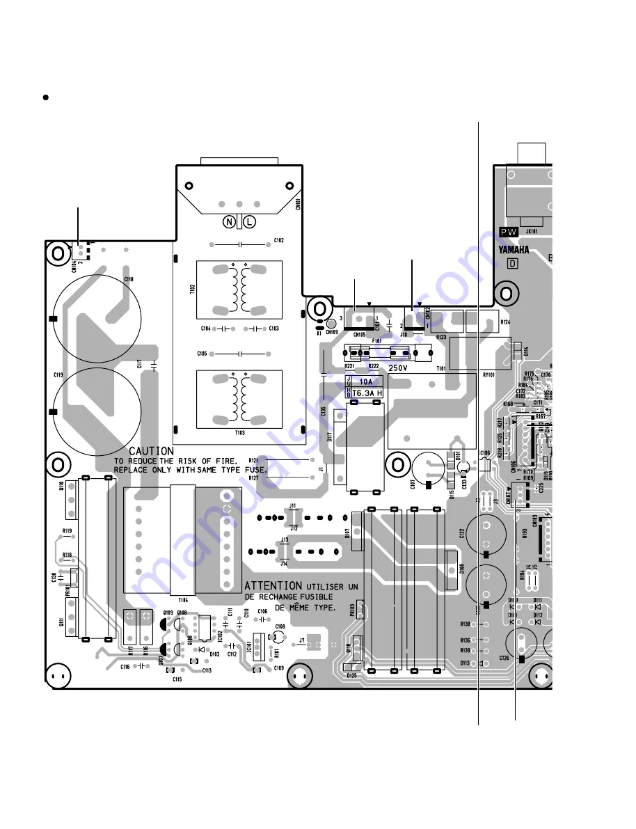 Yamaha BBT 500H Service Manual Download Page 24