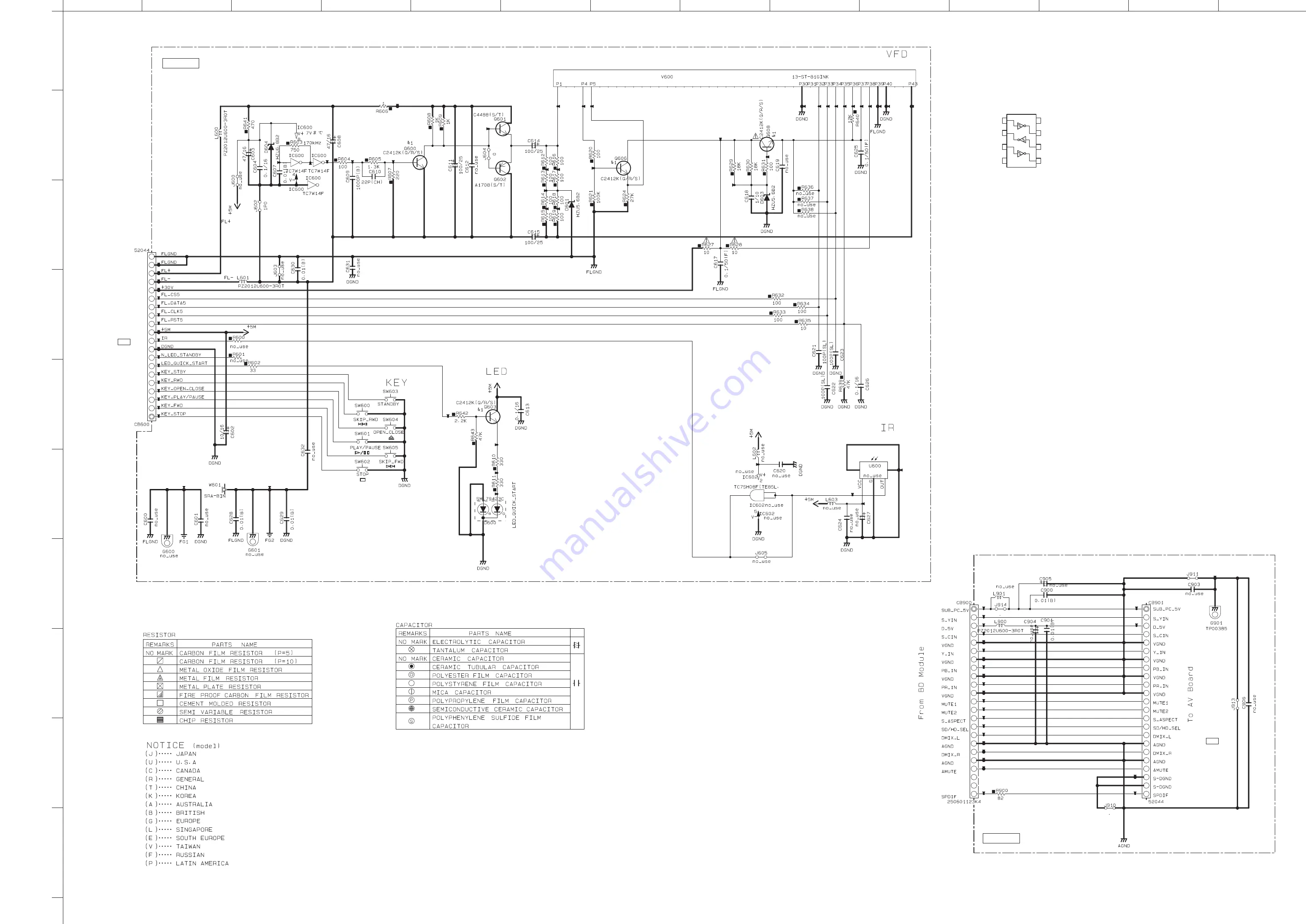 Yamaha BD-940 Service Manual Download Page 47