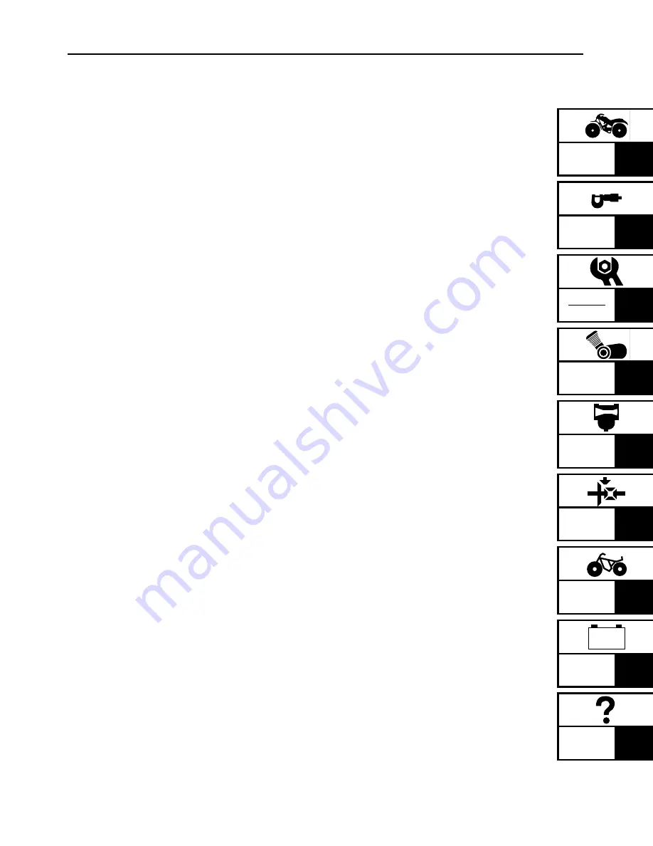 Yamaha BEARTRACKER YFM250XC Service Manual Download Page 14