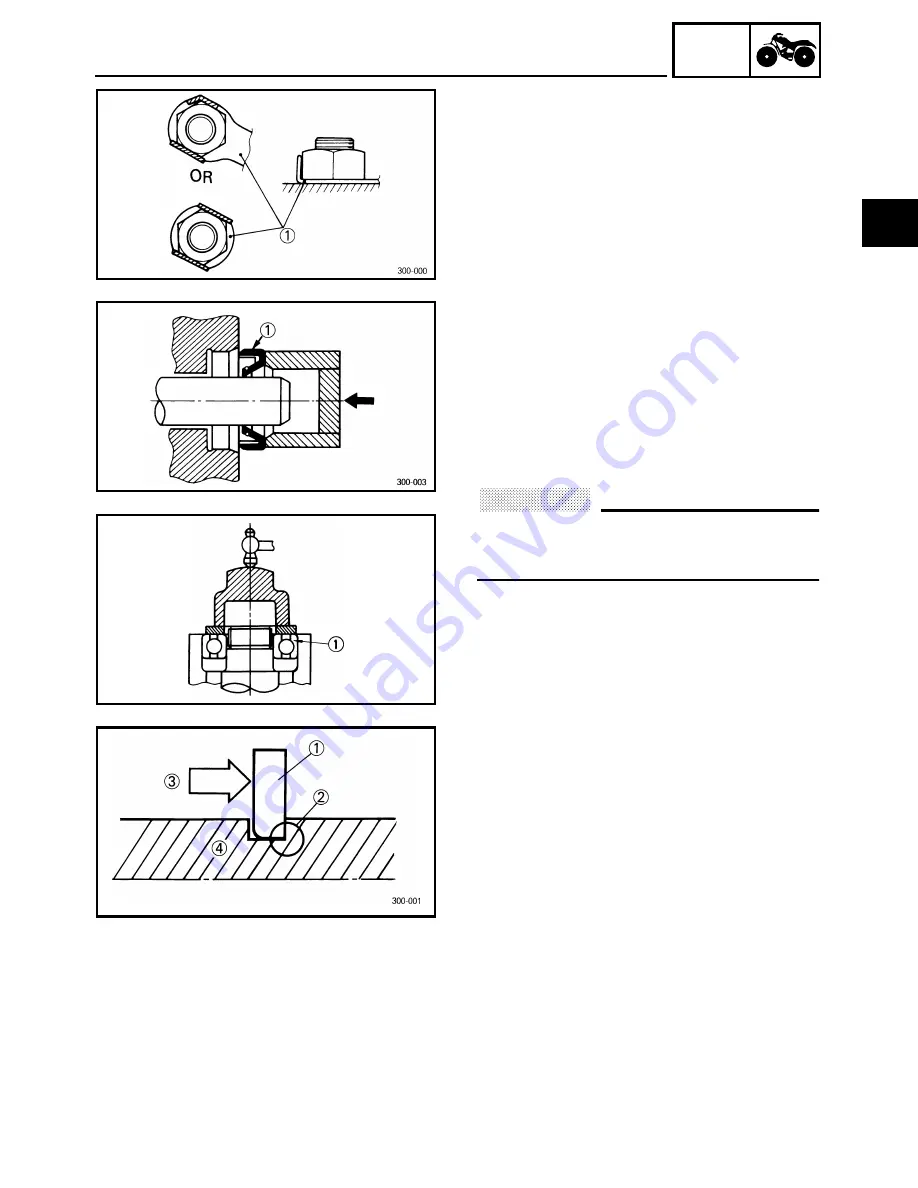 Yamaha BEARTRACKER YFM250XC Service Manual Download Page 17