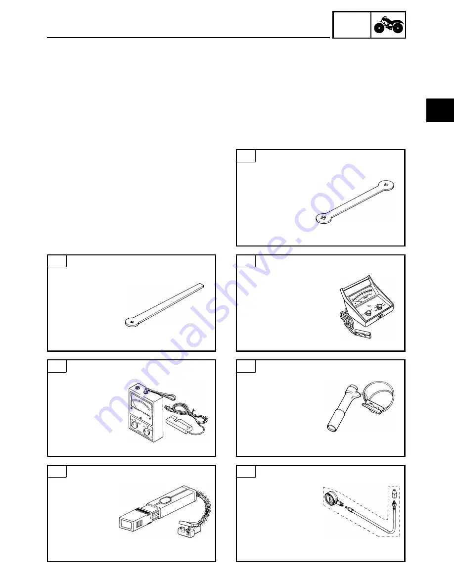 Yamaha BEARTRACKER YFM250XC Service Manual Download Page 19