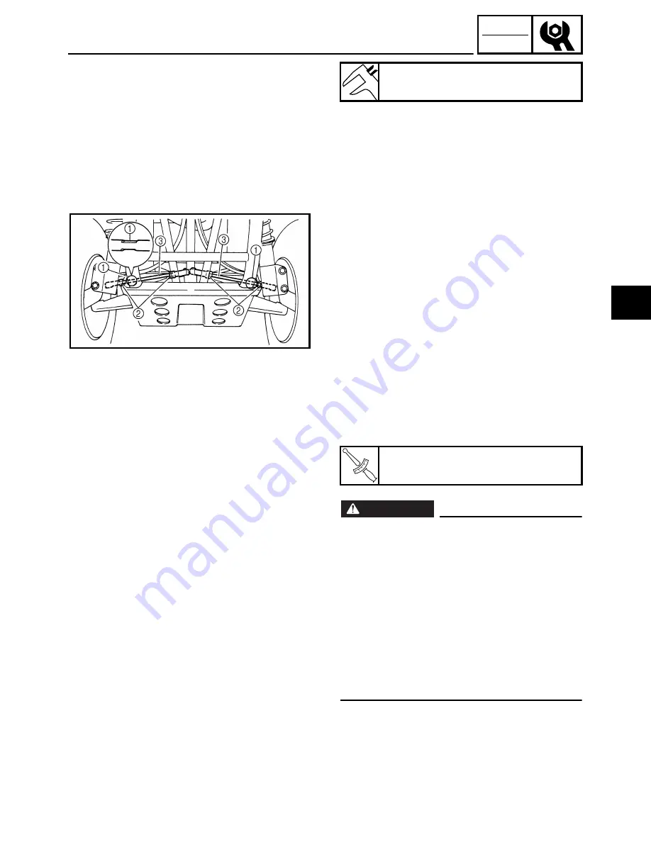 Yamaha BEARTRACKER YFM250XC Service Manual Download Page 87