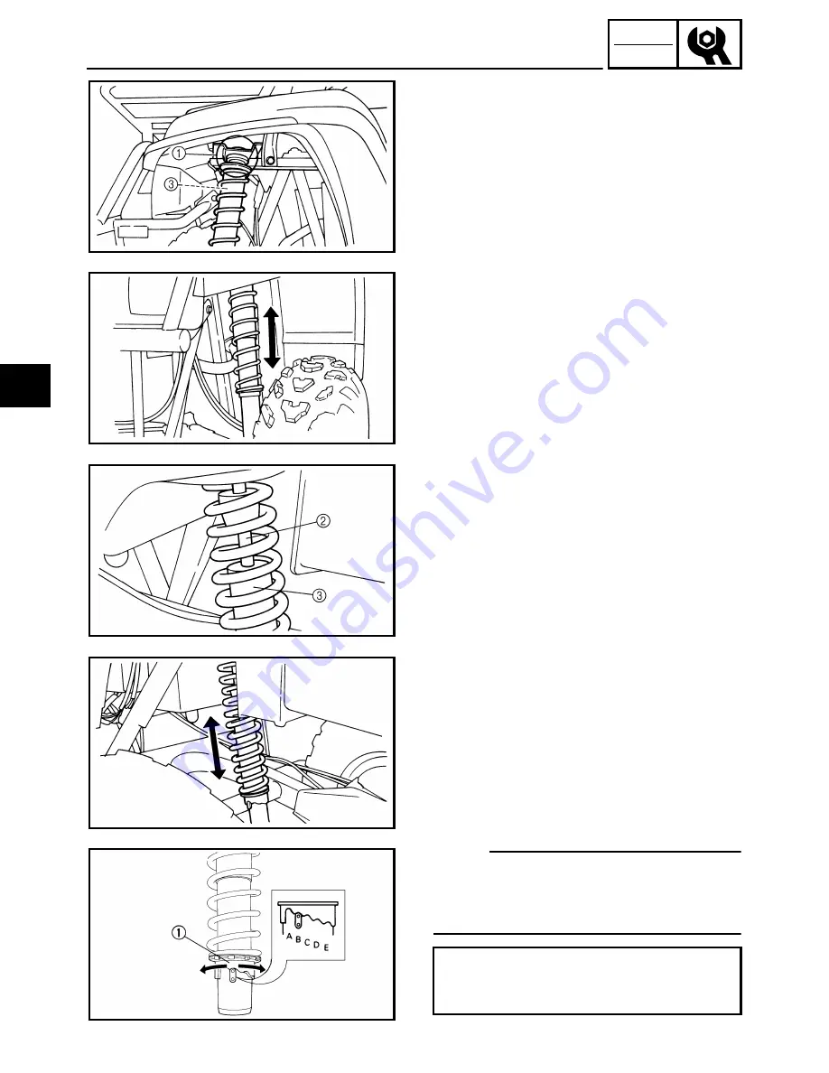 Yamaha BEARTRACKER YFM250XC Service Manual Download Page 88