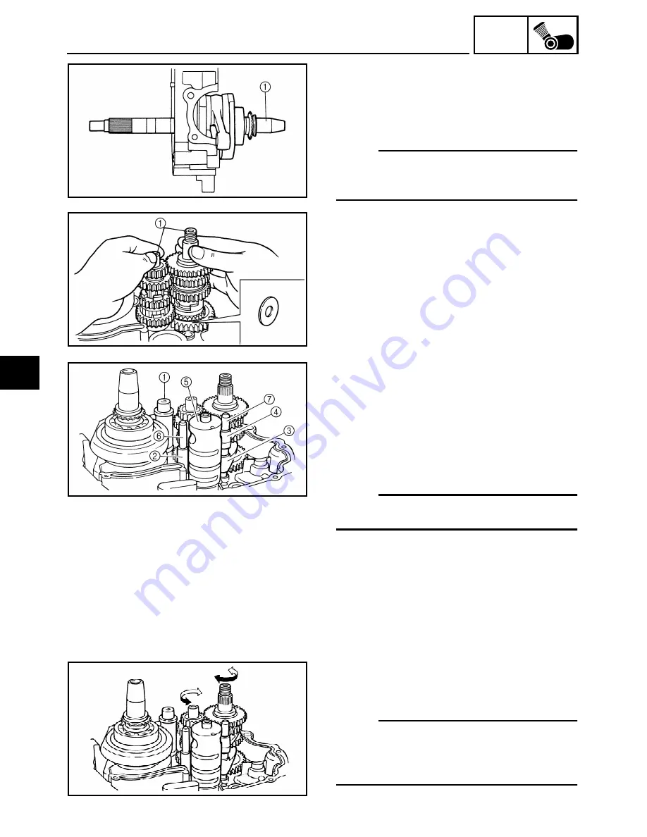 Yamaha BEARTRACKER YFM250XC Service Manual Download Page 148