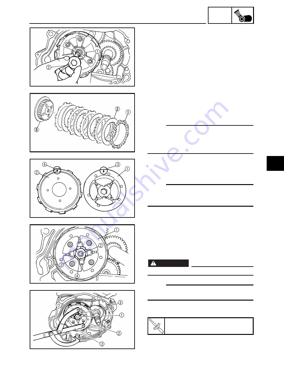 Yamaha BEARTRACKER YFM250XC Service Manual Download Page 155