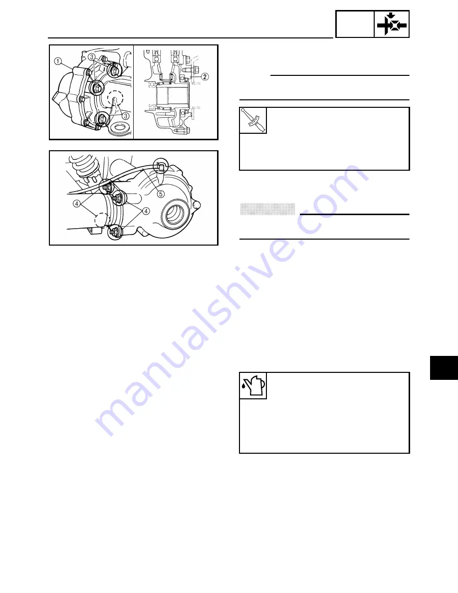 Yamaha BEARTRACKER YFM250XC Service Manual Download Page 227