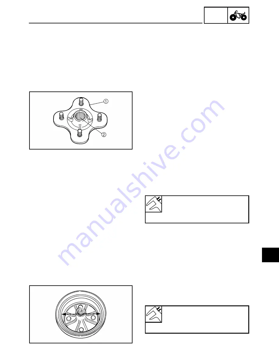 Yamaha BEARTRACKER YFM250XC Service Manual Download Page 241