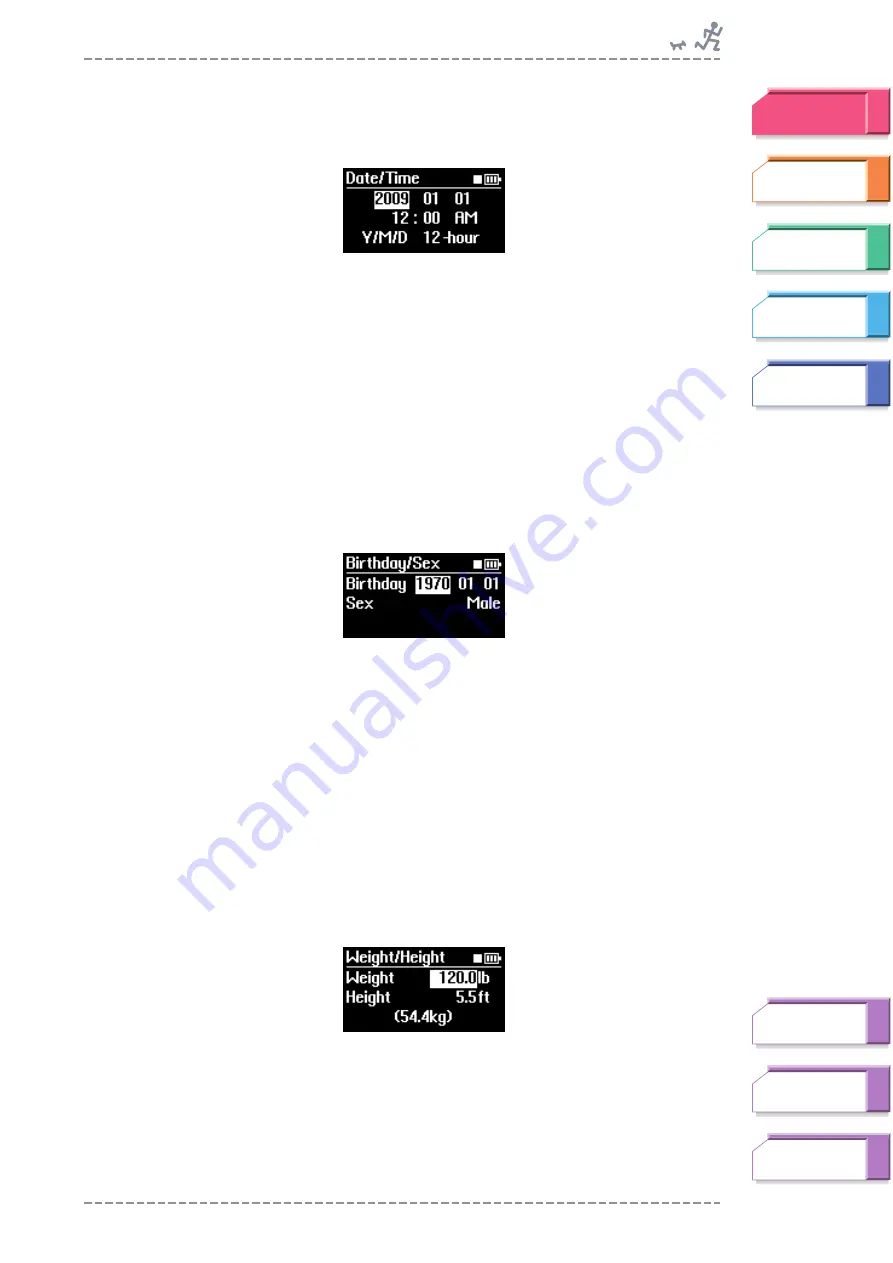 Yamaha BF-1 - BODiBEAT Music Player/Heart Rate Monitor Owner'S Manual Download Page 13