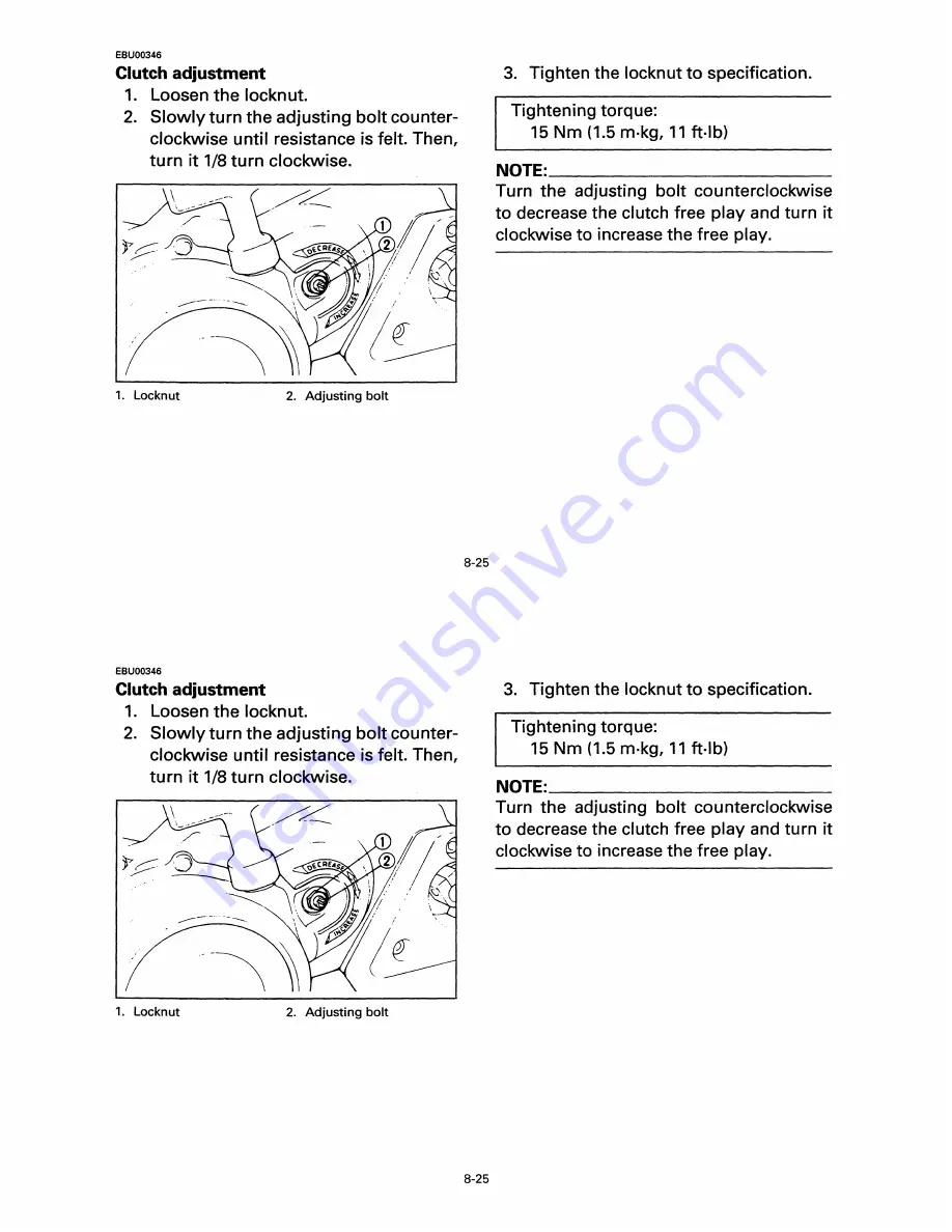 Yamaha big bear 350 Owner'S Manual Download Page 136