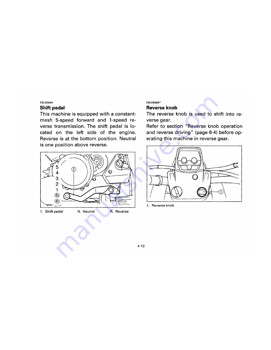 Yamaha BIG BEAR 4X4 Owner'S Manual Download Page 34