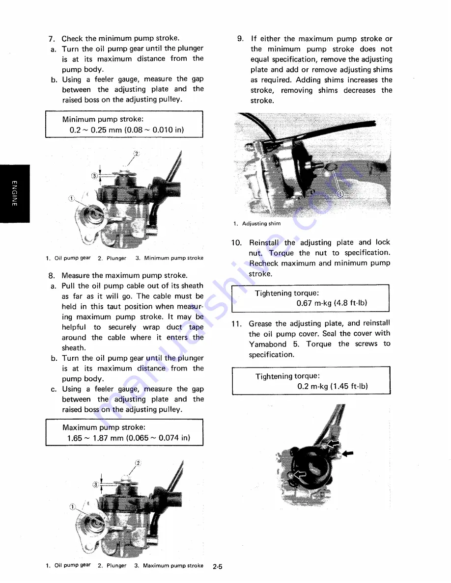 Yamaha BR250F Service Manual Download Page 16