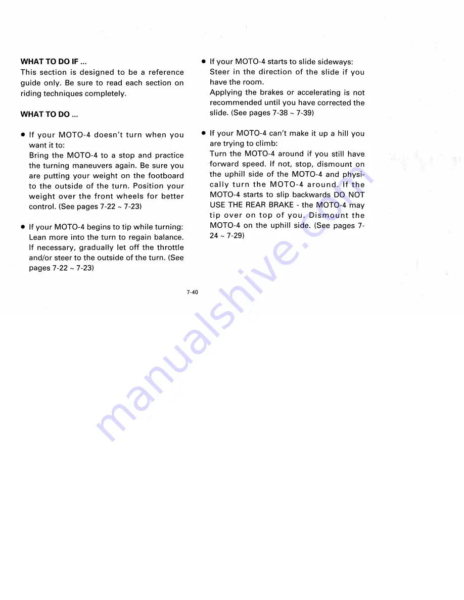 Yamaha BREEZE YFA1K Owner'S Manual Download Page 94