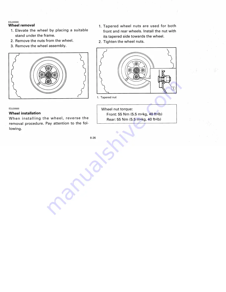 Yamaha BREEZE YFA1K Owner'S Manual Download Page 121